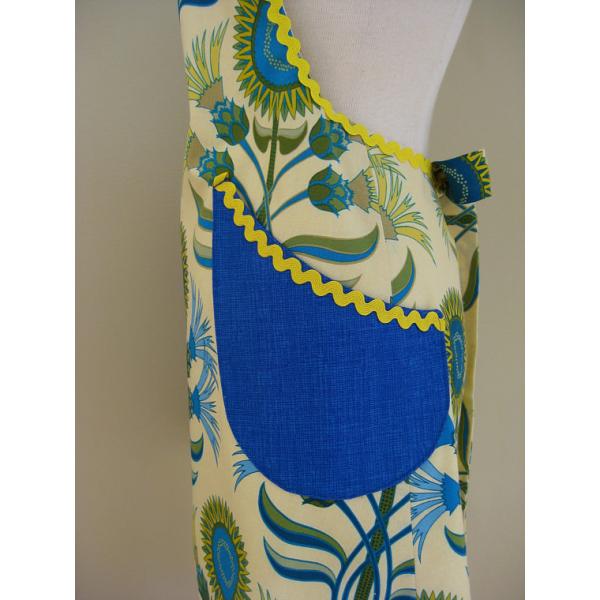 Ladies Apron, Kitchen Apron, Full Cooking Apron, Yellow Apron, Apron With Pockets, Gift For Women, Adult Apron, Gift Und