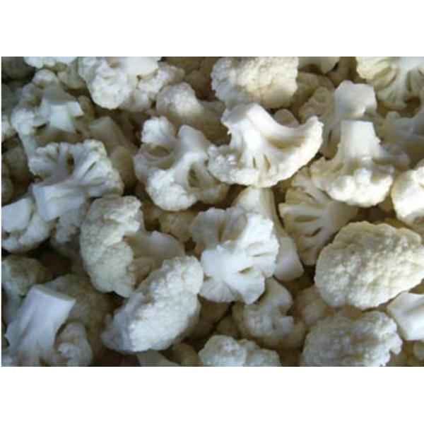 Organic Snap Frozen White Broccoli / Cauliflower Custom Packing Acceptable