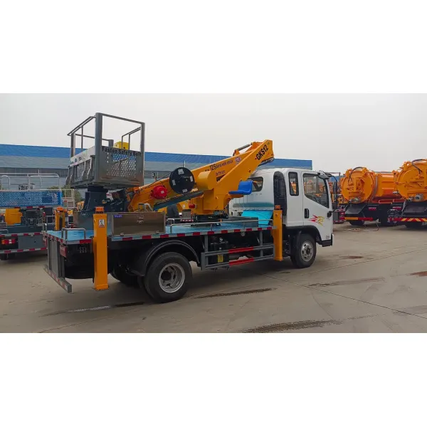 Factory Price for Sale: Liberation FAW 24m 28m Multi-Purpose Aerial Work Platform Hydraulic Platform Lift Truck, Telescopic Aerial Work Platform