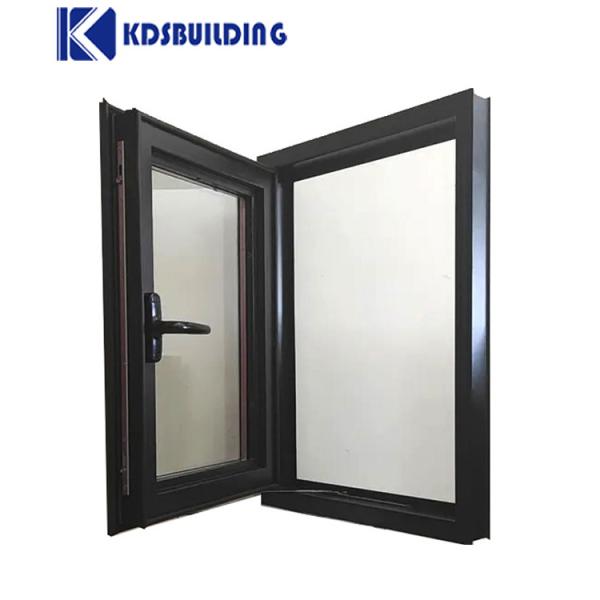 Modern Hurricane Impact Aluminum Double Glaze Casement Window And Door In China Market