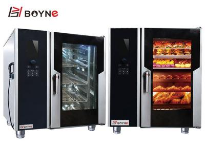 Cozinha comercial que cozinha a versão Combi Oven With Boiler do LCD do equipamento