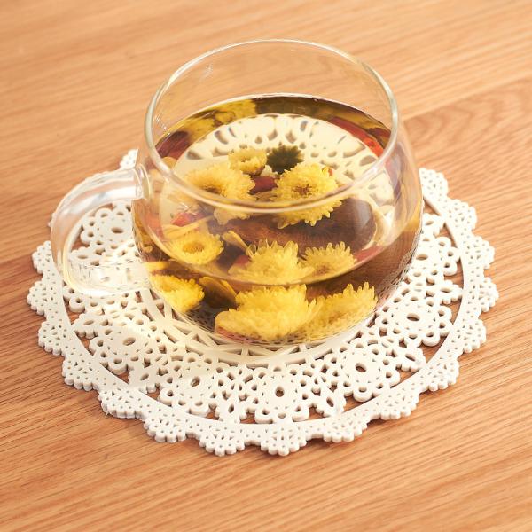 Thickening Gift PVC Silicone Pot Holders Thermal Coasters Dinner Mat