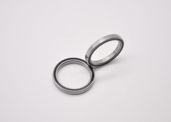 SUJ2 Inner / Outer Rings Custom Ball Bearings 6711ZZ Deep Groove Structure 55*68*7mm