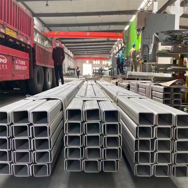 Hot Rolled 304 Stainless Steel U Channels BA No.1 Cold Roll Hot Roll