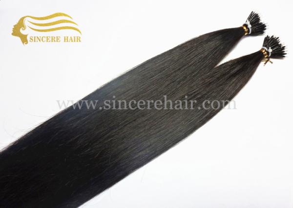 Hot 20 New Fashion Hair Extensions, 20 Jet Black #1 Straight Pre Bonded Micro Nano Bead Hair Extensions 1.0 G For Sale