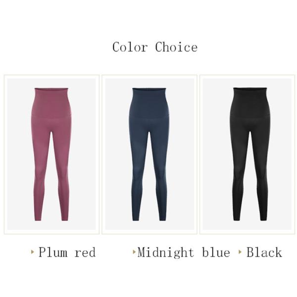 High Stretch Pregnant Women Yoga Pants Nylon Wrapped Maternity Workout Leggings