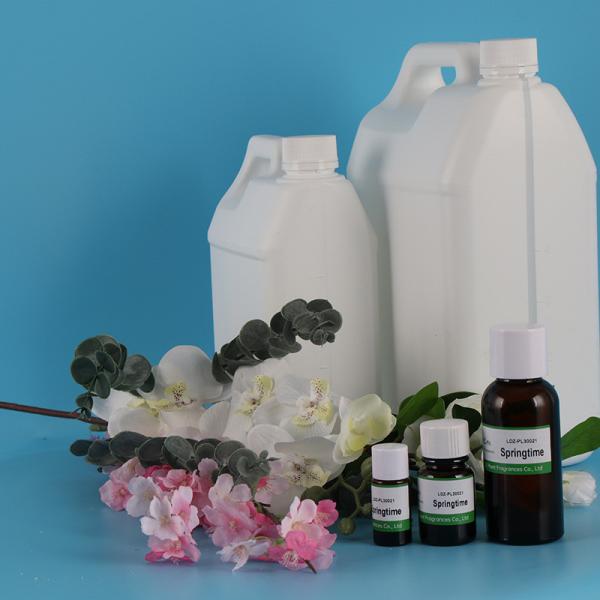 Huile liquide parfumée au printemps Huile essentielle parfumée échantillons gratuits