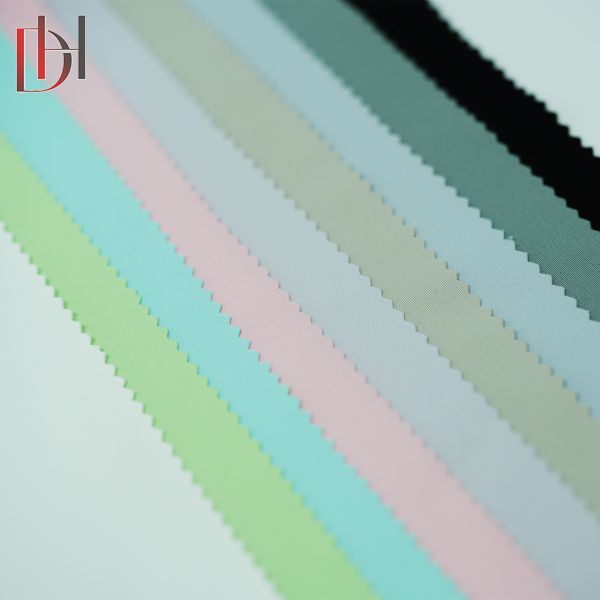 High-quality 80%  Polyester 20% Spandex 220 GSM Stretch Yoga Clothing Shirt Fabric Factory
