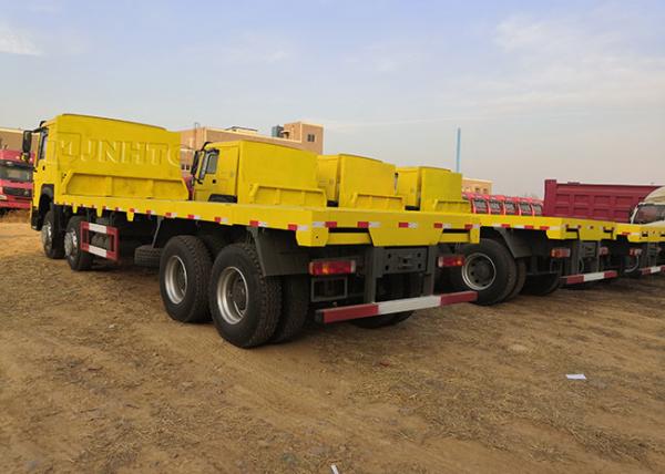 Do caminhão resistente da carga de Sinotruk Howo 8x4 roda 12 420hp elétrica