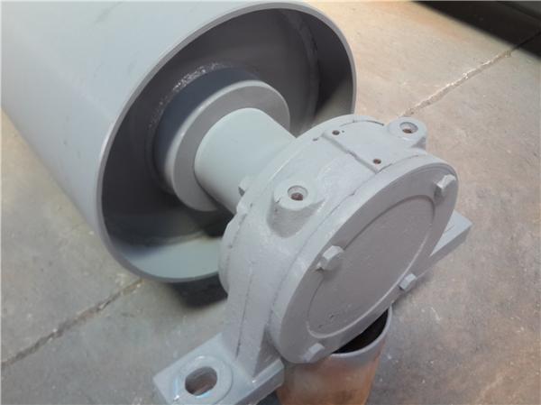 Smooth Rubber Face 1000mm Conveyor Drive Pulley For Steel Industry