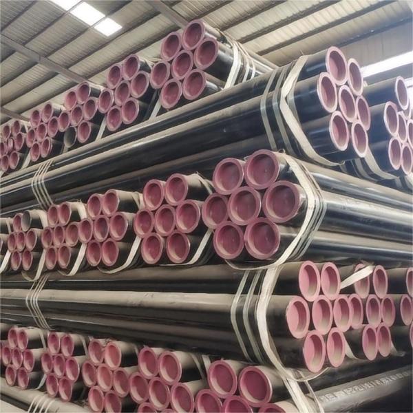 Tubo de aço carbono sem costura A106 a36 A53 ASTM Gr. B DIN Standard ODM