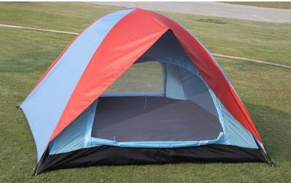 3-4 Person Camping Tent 4 Seasons Waterproof Backpack Tents Sun Dome Pop-Up Outdoor Sports Tent(HT6065-4person)