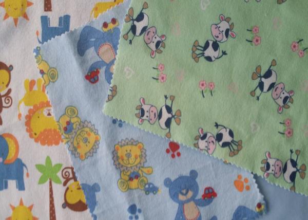 Flame Fire Retardant Cotton Flannel Fabric Waterproof All Colors Are Available