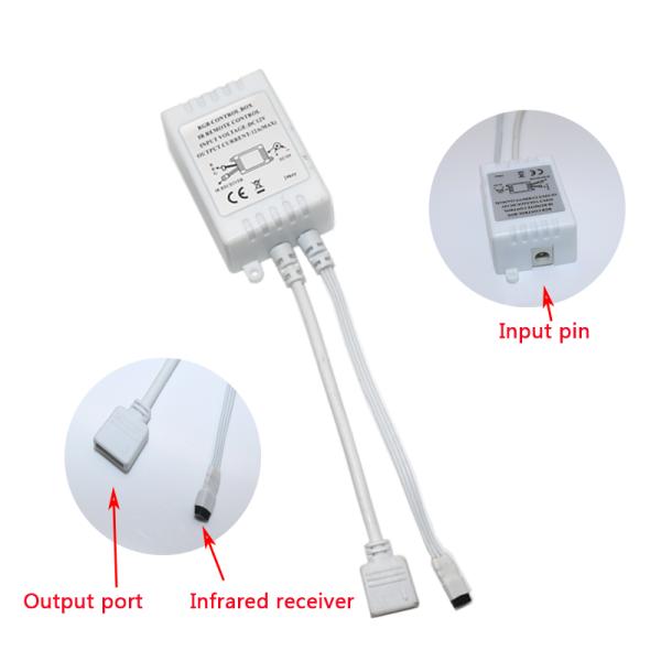 Remote Control 24 Key RGB LED Controller For SMD2835 5050 LED Strip Light
