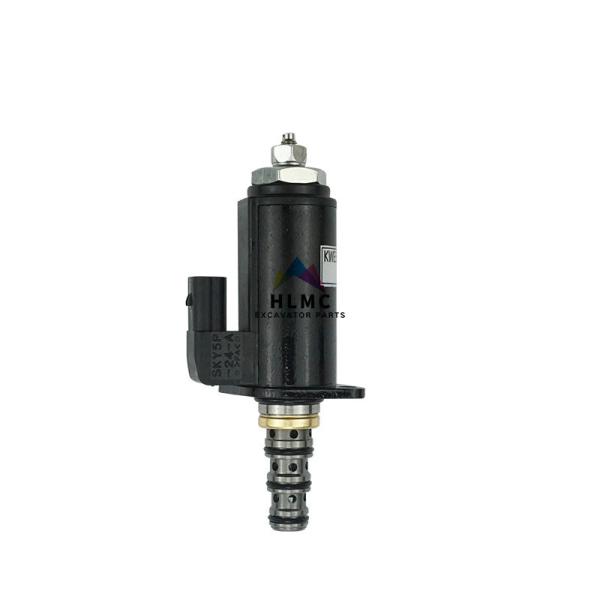 YN35V00006F1 KWE5K-31/G24YA50 SK200-6E SK230-6E  Blue Rotary Brake Solenoid Valve