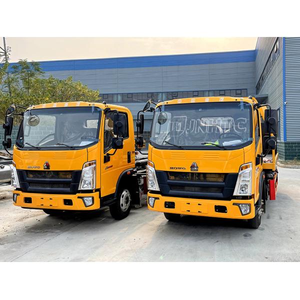 Тележка вредителя груза света Sinotruk HOWO 4x2 3-8TON планшетная