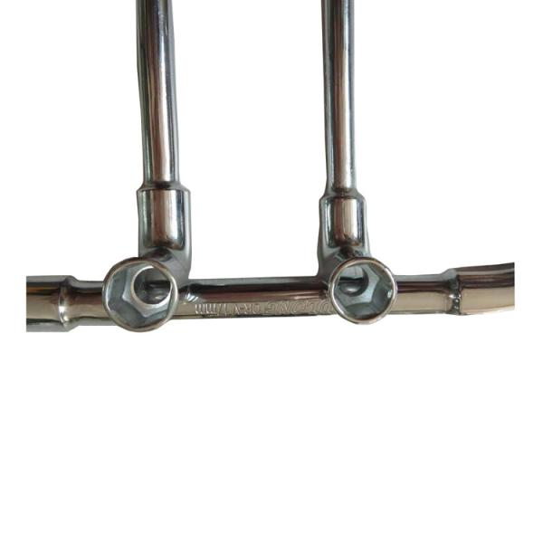 Professional Multi Size L Shaped Socket Wrench Tubular Angled Double Open