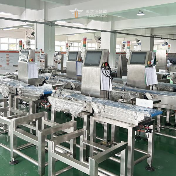 Packed Food Check Weigher Belt Conveyor Automatic Checkweigher