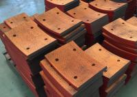 Hautes garnitures de frein tissées par doublures de frottement tissées par Performan de protections de frein de blocs de frein