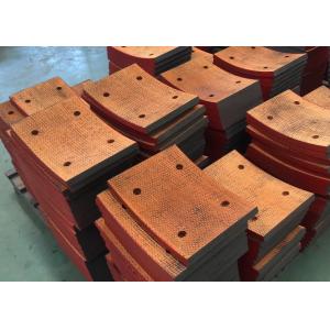 High Performan Woven Brake Blocks Brake Pads Friction Linings Woven Brake Lining