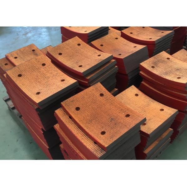 High Performan Woven Brake Blocks Brake Pads Friction Linings Woven Brake Lining