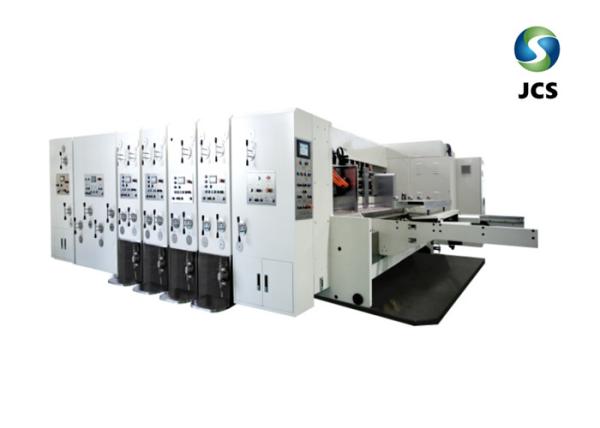 250 Pcs / Min Corrugated Box Printing Machine Auto Control Quick Order Shift