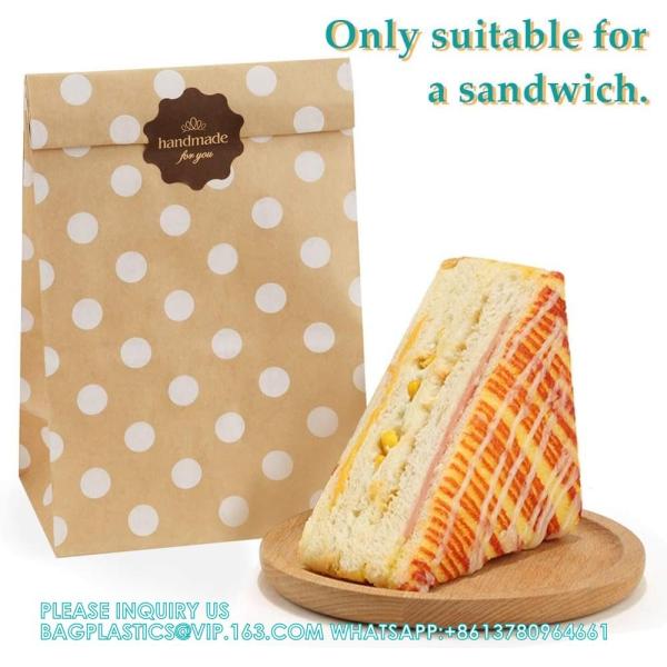 Self Adhesive Candy Cookie Bags, Sticker, Treat Bag Popcorn Party Favor Bag Lunch Bag Envelopes Merchandise Bags