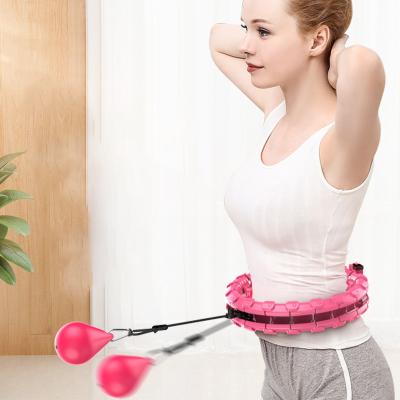 Da cintura fina esperta da aptidão do silicone aros ajustáveis tornadas mais pesadas Abs de Hula