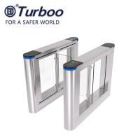 Olha o indicador importado de aço inoxidável acrílico lustroso do diodo emissor de luz da porta de balanço