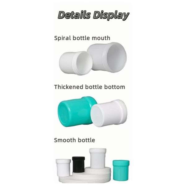 150ML~1L large mouth chemical plastic bottle 250G paint ink solder paste can