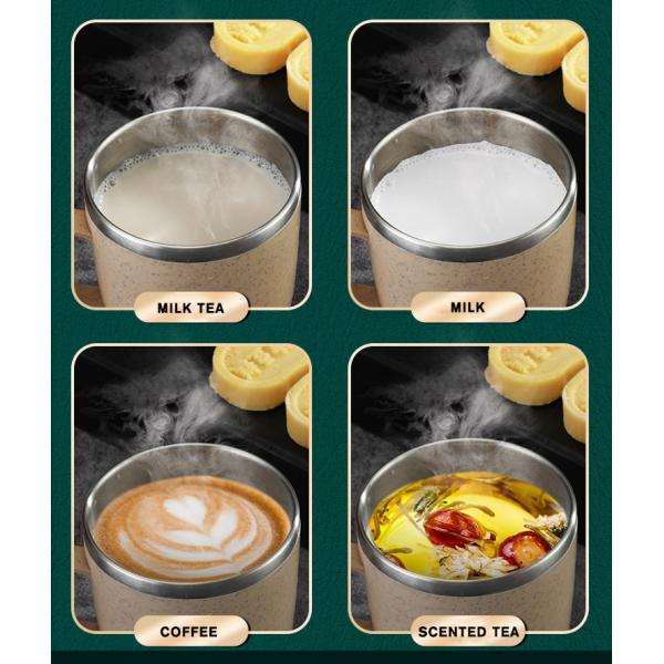 Stainless Steel Coffee Mug With Handle 220ml Capacity For Children's Snacks And Drinks