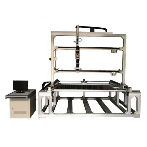 Modulo fotovoltaico estándar IEC61215 de prueba de impacto de granizo Modo de control del equipo es automático
