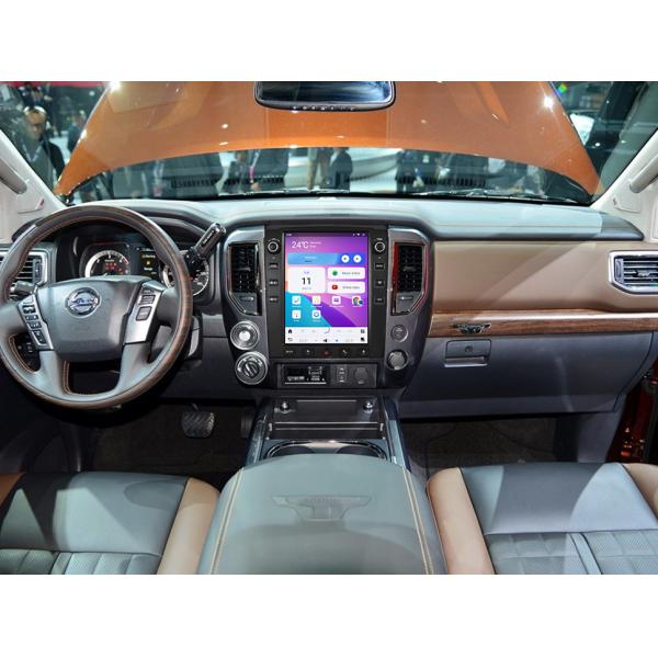 12.1 дюймовый сенсорный экран для 2016-2019 Nissan Titan GPS навигационный мультимедийный проигрыватель Android беспроводной Carplay
