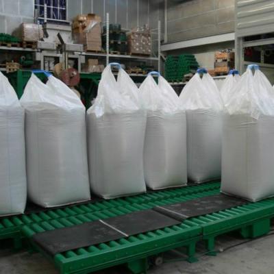 Tubular Two Loops 1 Ton Fibc Bag Beige Jumbo Bag Fibc For Granules Cement