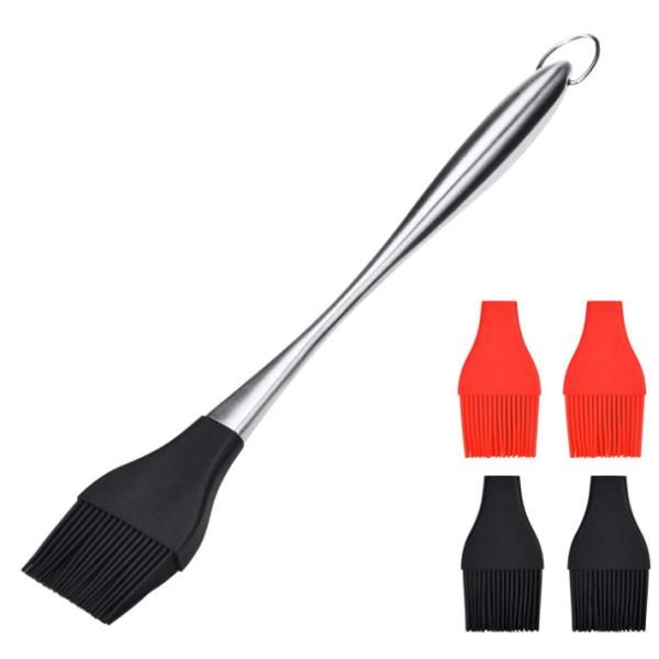 Крепкий наметывать чистит щетку щеткой печенья нержавеющей стали 304 с 4 пакетами меняемыми