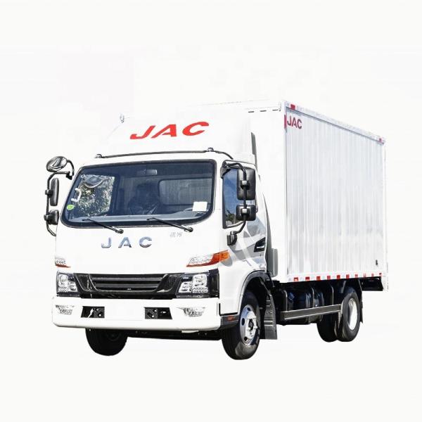JAC 4x2 Cargo Van Truck Transit Box à rangée unique Truck à 5 vitesses