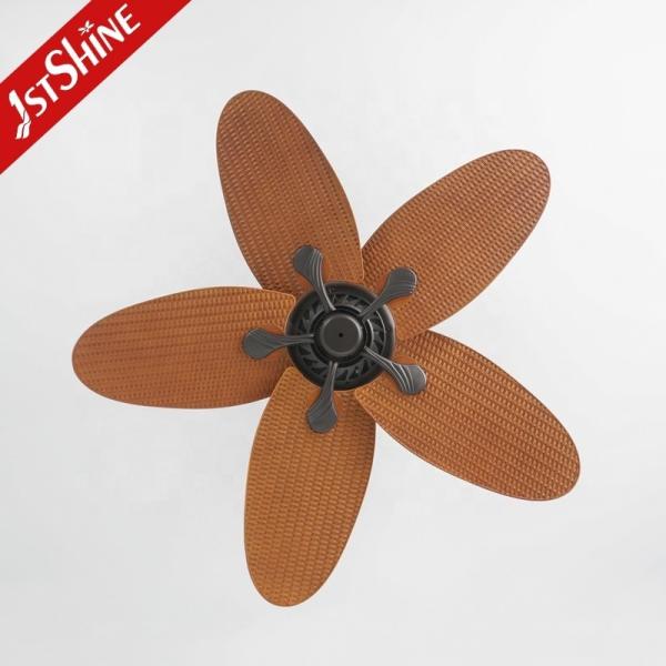 35W Potência 5 ABS Leaf 5 Velocidades Controle remoto Ventilador de teto estilo antigo