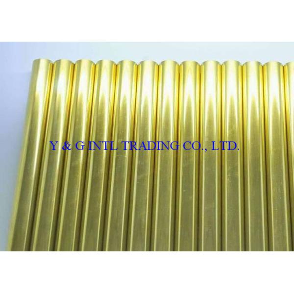 CuZn37 / CuZn36 Copper Nickel Heat Exchanger Tubes ASTM B135 C27200 C28000