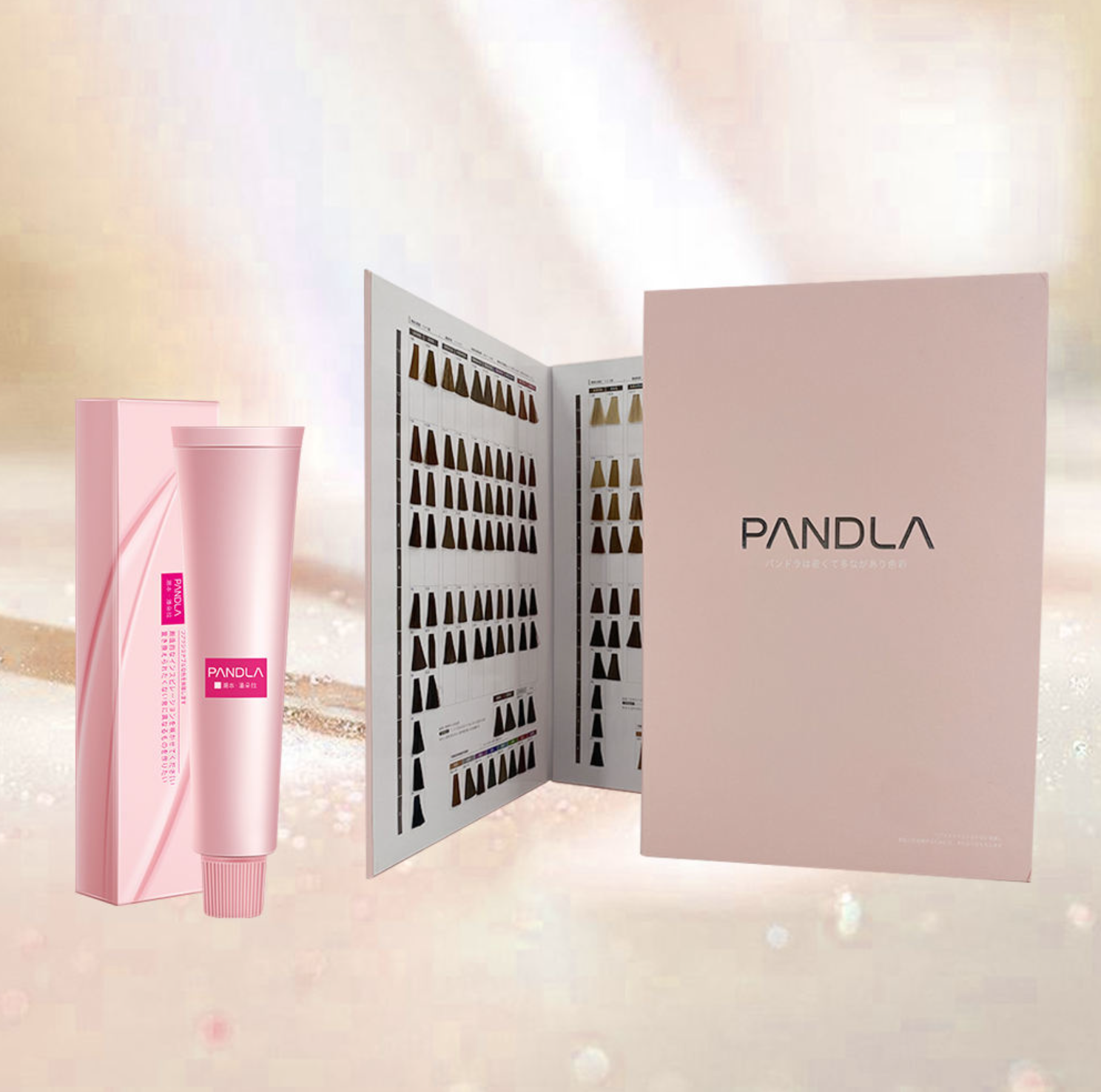 Pandla Professional OEM Hair Color Cream Hot Sale Natural Hairstyle Color Hair Dye Factory Whoelsale