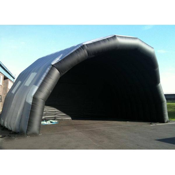 カスタマイズされた巨大で膨脹可能な段階カバー黒の大きく膨脹可能なでき事のテント