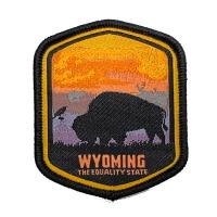 Ferro natural de Animal Woven Patches do desenhista no bordado Logo Patches With Merrowed Border
