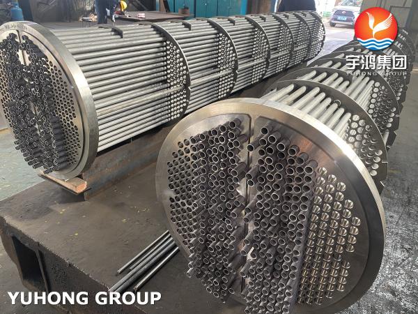 TEMA AEL Heat Exchanger: CS/SS304 Tubes with Expansion Joint ASME Sec VIII Div 1 U Stamp