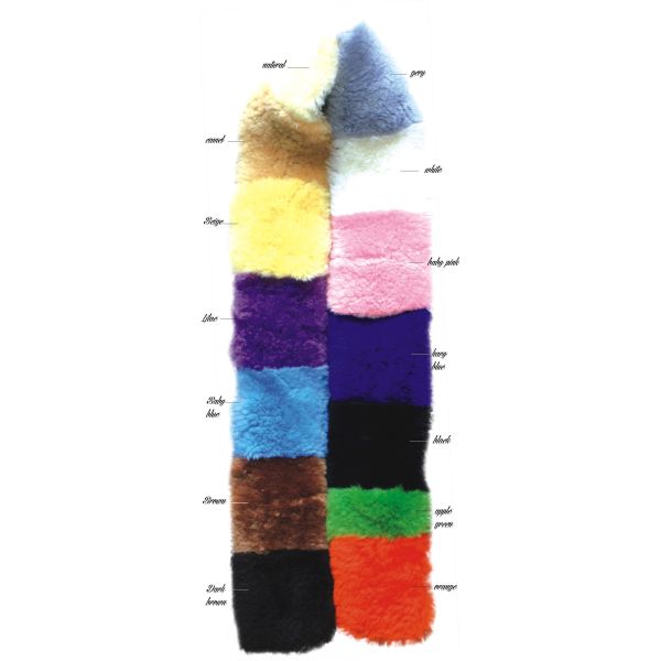 Comfortable And Soft Sheepskin Bareback Pad With Strong Cow Leather Straps