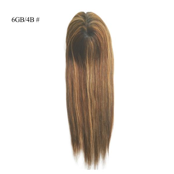 Mono Base Jewish Kosher Topper for Women 5.5X6 prime prime Cuticle Aligned Hair Piece
