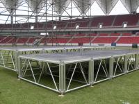 Adjustable Height Aluminum Stage Platform Assemble Stage For Events