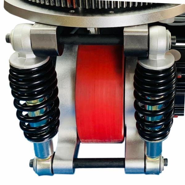 Амортизация IP67 колес привода робота мотора алюминиевого сплава 750W