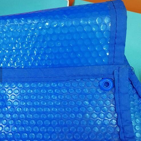 Proteção contra poeira PE bolha de filme solar manta de piscina 4M * 9.50M Anti - UV 18 meses