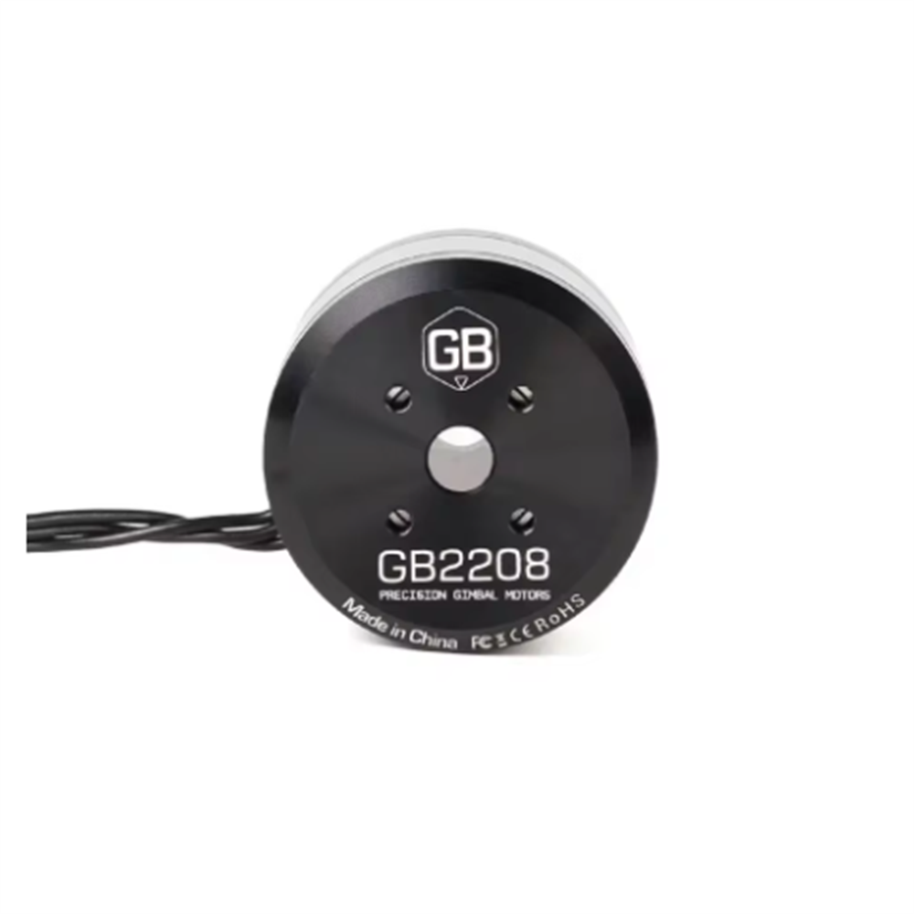T-MOTOR Brushless Motor Gimbal Type GB2208 3-4S UAV Drone Motor KV128 for Small Cogging Torque and Aerial Photography