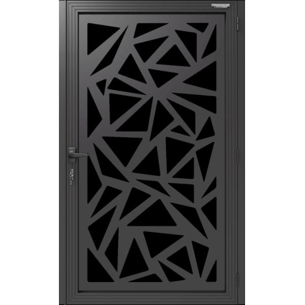 Square Aluminium Profile Gate Fireproof Outdoor Aluminum Estate Gates