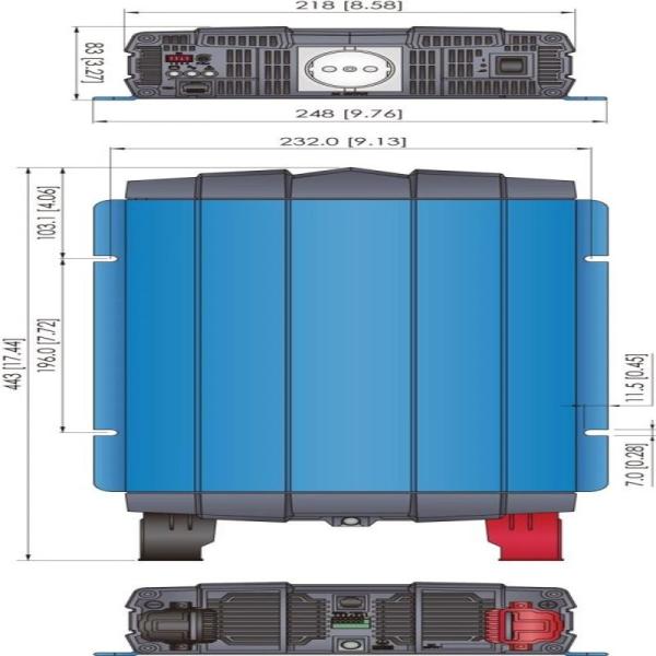 Инвертор мощности Cotek 2000W Чистый синусовой волновой инвертор SP серии SP-2000